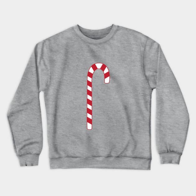 Candy Cane Crewneck Sweatshirt by tjasarome